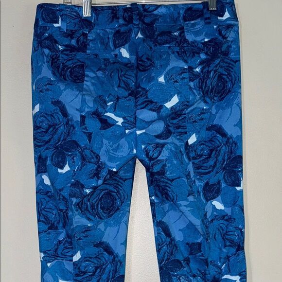 Ann Taylor Carnegie Crop in Vibrant Blue - Picture 7 of 10